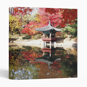 Seoul Autumn Japanese Garden Binder