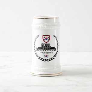 Seoul Beer Stein