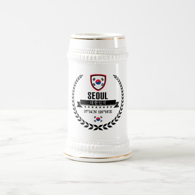 Seoul Beer Stein (Center)