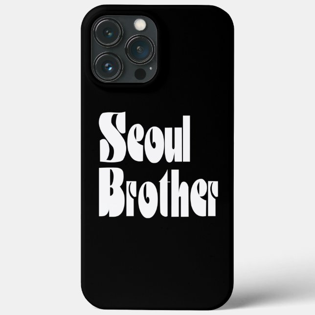 Seoul Brother Case-Mate iPhone Case (Back)