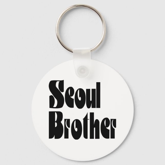 Seoul Brother Keychain (Front)