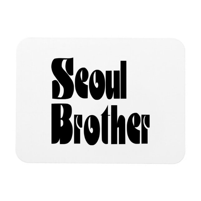 Seoul Brother Magnet (Horizontal)