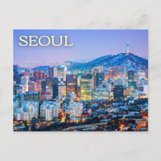 Séoul, Corée du Sud Carte postale