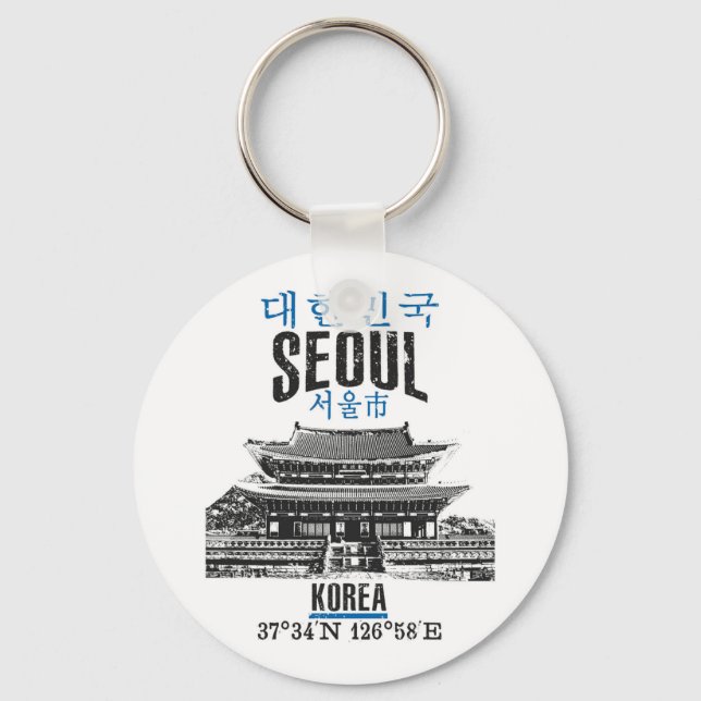 Seoul Keychain (Front)
