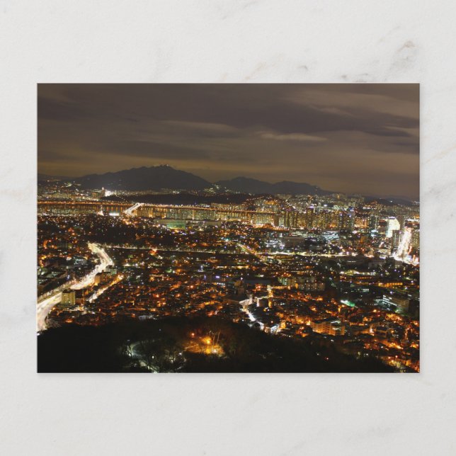 Seoul Korea Postcard (Front)