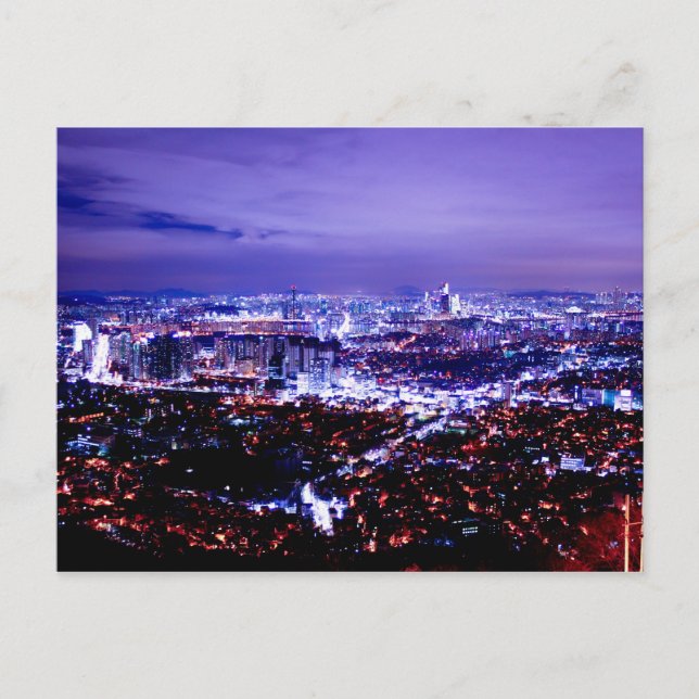 Seoul Korea Postcard (Front)