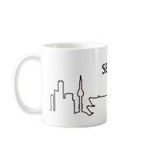 Seoul line illustration 