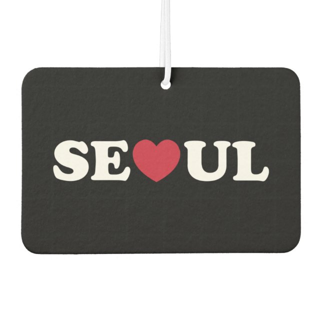 Seoul Love Heart Air Freshener (Front)