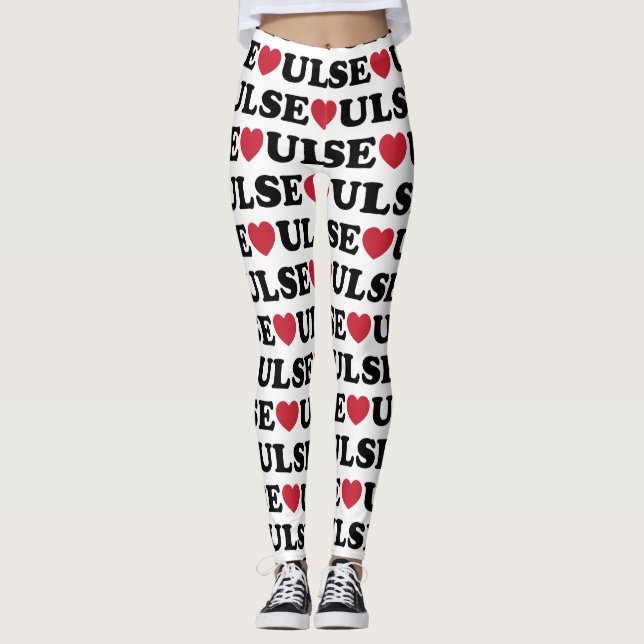 Seoul Love Heart Leggings (Front)