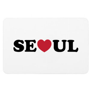 Seoul Love Heart Magnet