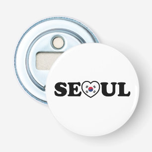Seoul Love Heart Taegeukgi Flag Bottle Opener