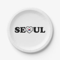 Seoul Love Heart Taegeukgi Flag
