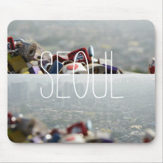 Seoul Love Locks Mouse Pad