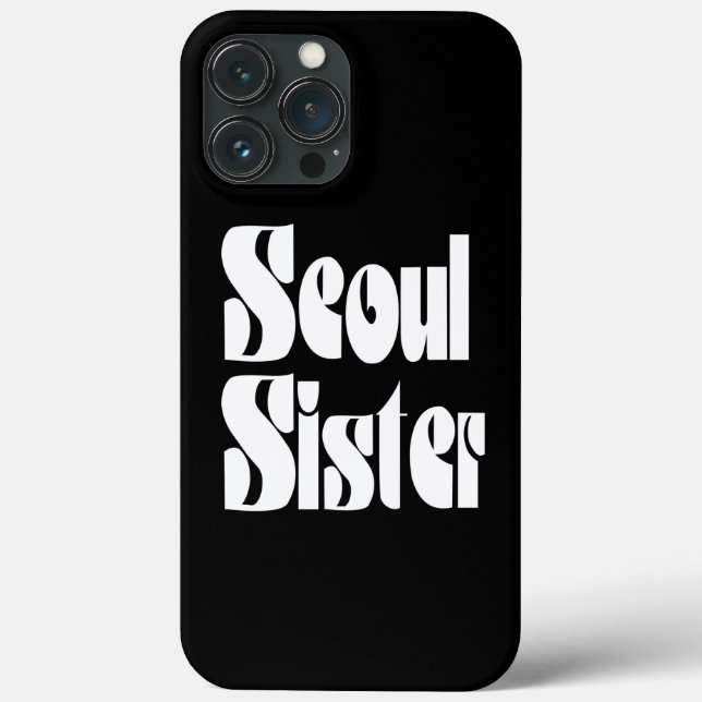 Seoul Sister Case-Mate iPhone Case (Back)