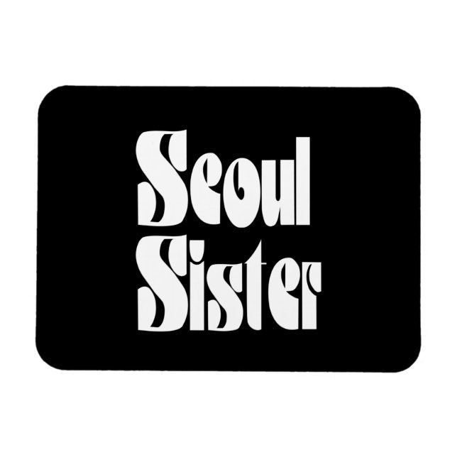 Seoul Sister Magnet (Horizontal)