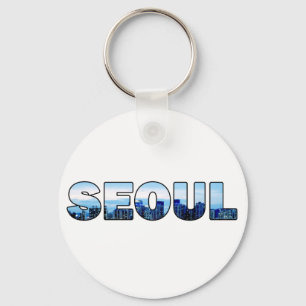 Seoul South Korea 010 Keychain