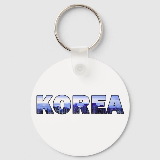 Seoul South Korea 017 Keychain (Front)