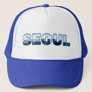 Seoul South Korea 020 Trucker Hat