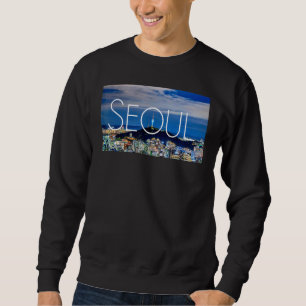 Seoul South Korea Korean City Vacation Travel 1 Sweatshirt