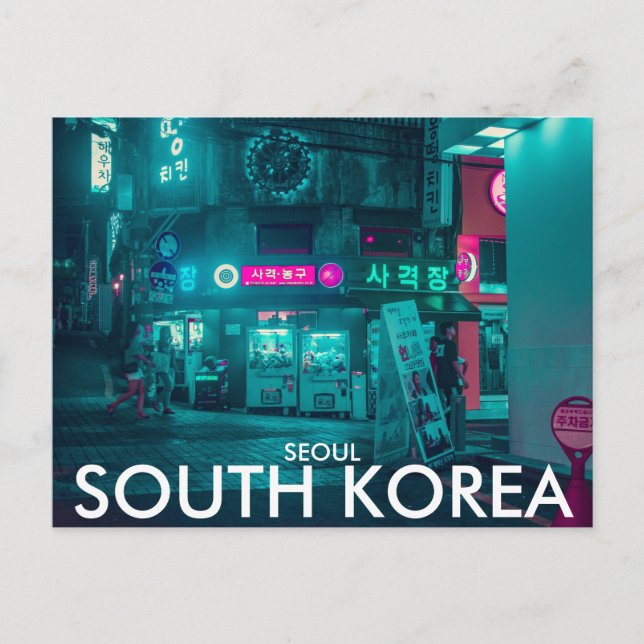 Seoul, South Korea Postcard (Front)