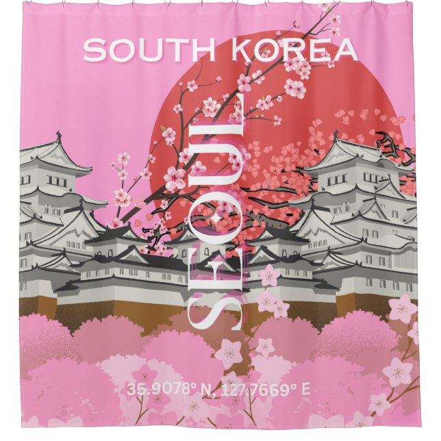 Seoul South Korea Travel Art (Front)