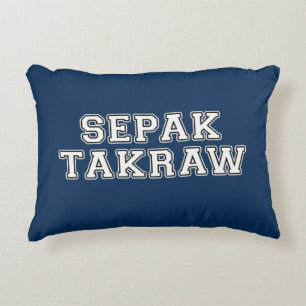 Sepak Takraw Accent Pillow