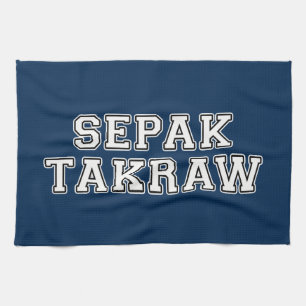 Sepak Takraw Kitchen Towel