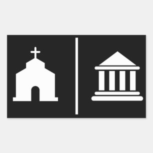 Separate Church and State Sticker