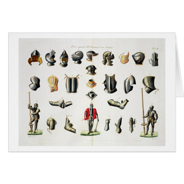 Separate Pieces of a Knight's Armour, plate 15 fro (Front Horizontal)