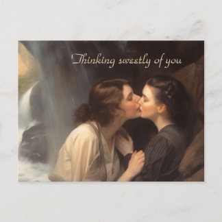 Separated from the others for a time postcard