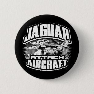 SEPECAT Jaguar 2 Inch Round Button