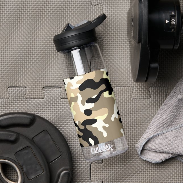Sephia #6 Camo Camelbak Bouteille d'eau (Enterrement de vie de garçon)