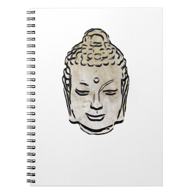 Sephia Buddha Notebook (Front)
