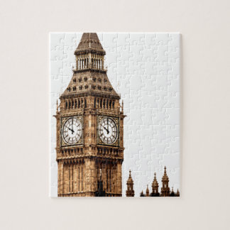 Sepia Big Ben Tower Jigsaw Puzzle