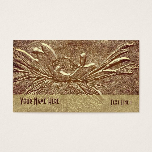 Sepia Brown Daisy (Devant)