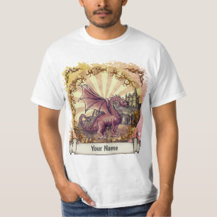 Sepia Castle dragon shirt