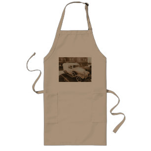 Sepia Classic car apron
