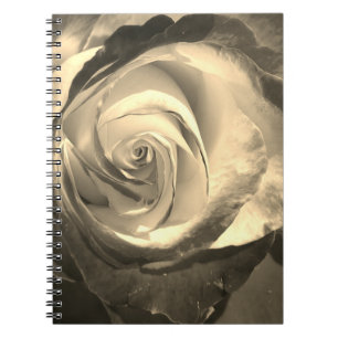Sepia Close Up Notebook