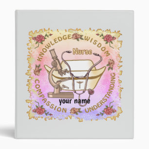 Sepia cool nurse  binder
