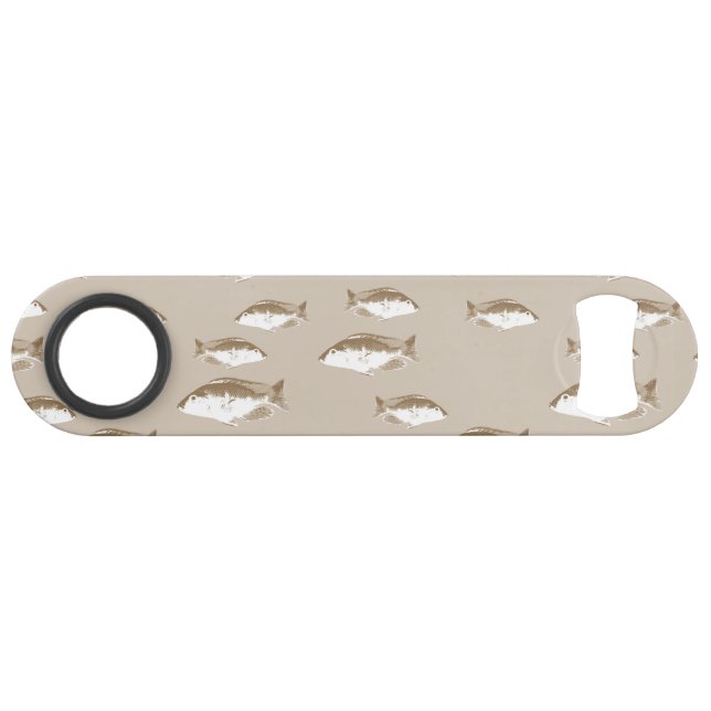 Sepia fish bar key (Back Horizontal)