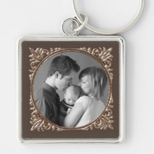 Sepia Frame Keychain