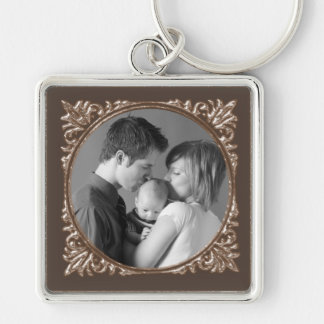 Sepia Frame Keychain