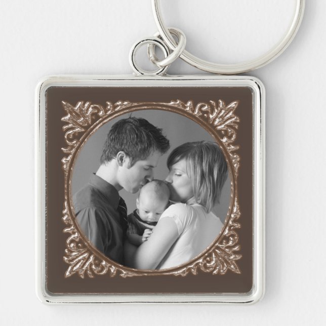 Sepia Frame Keychain (Front)