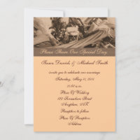 Sepia Indian Corn Autumn Wedding 