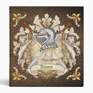 Sepia knight Shield surname Binder