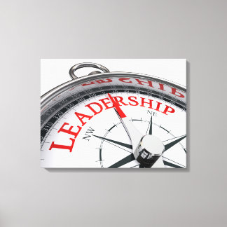 Sepia leadership artwork canvas print