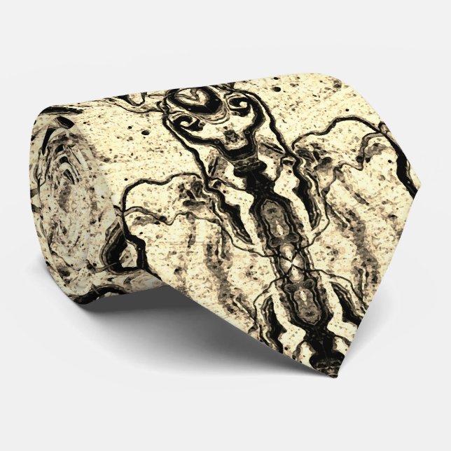 Sepia neck tie (Rolled)