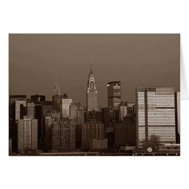 Sepia New York (Devant horizontal)