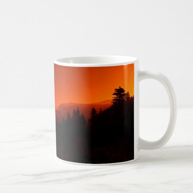 Sepia Panoramic Landscape Mug (Right)