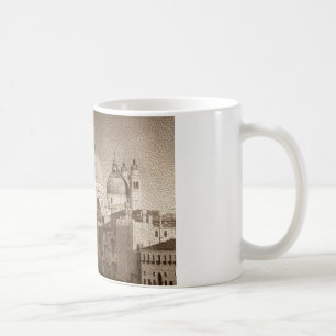 Sepia Paper Effect Venice Grand Canal Coffee Mug